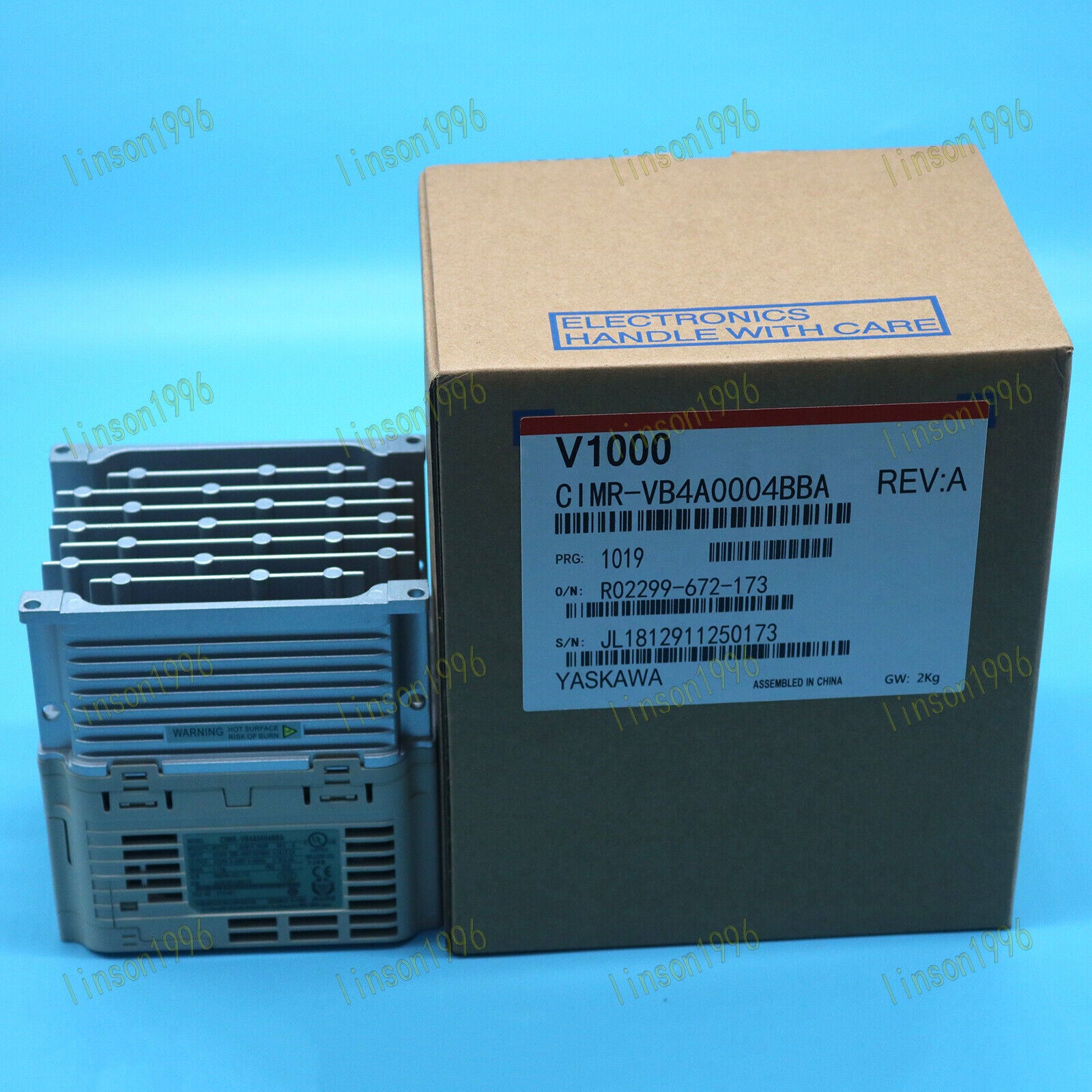 YASKAWA CIMR-VB4A0004BBA Inverter - YASKAWA