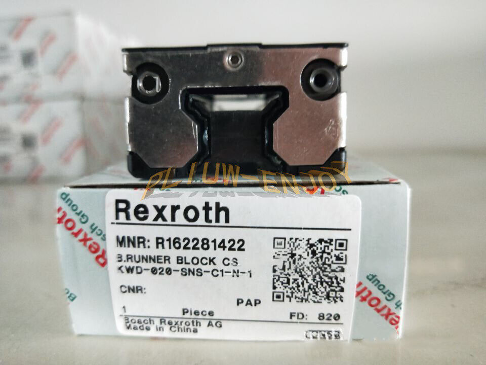new 1x R162281422 Rexroth RUNNER BLOCK BLOCK BALL BEARING - REXROTH