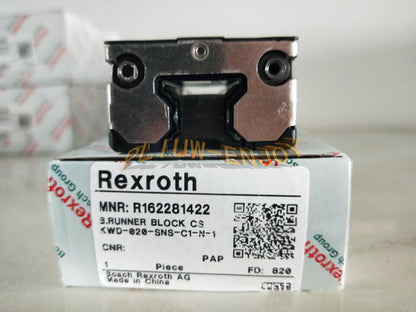 new 1x R162281422 Rexroth RUNNER BLOCK BLOCK BALL BEARING - REXROTH