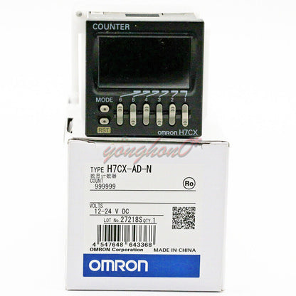 new 1PC OMRON H7CX-AD-N 12-24VDC Digital Counter - OMRON