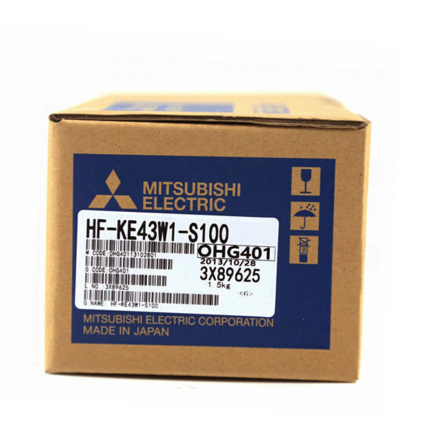 MITSUBISHI HF-KE43W1-S100 Servo Motor - 1PC - MITSUBISHI