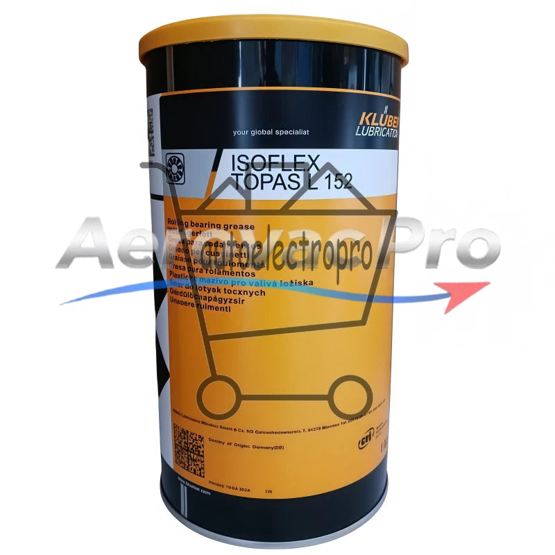1Pcs KLUBER Lubrication ISOFLEX TOPAS L 152 Grease 1Kg ( 35.3 OZ) SAFE RELIABLE