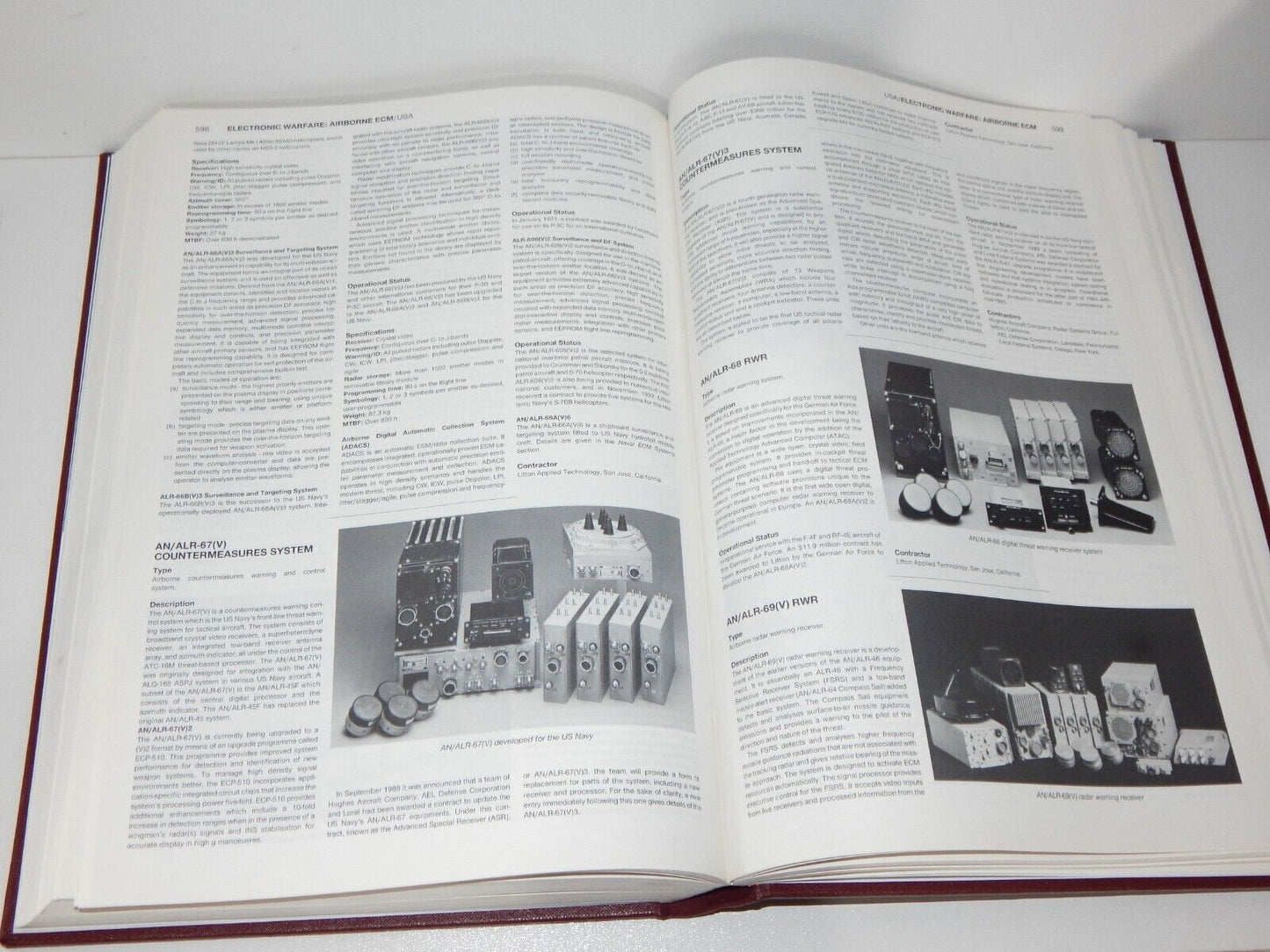 Jane's Radar and Electronic Warfare Systems 1994-95 Military Book - JANES