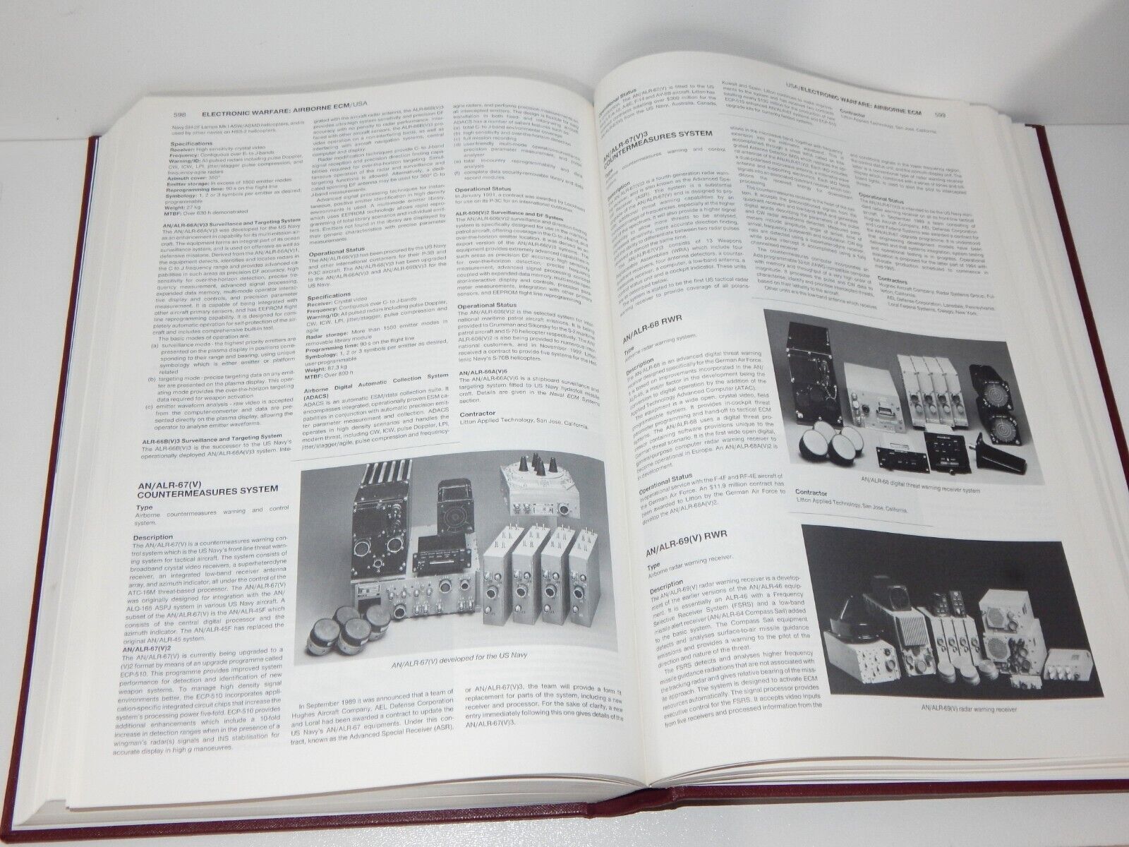 Jane's Radar and Electronic Warfare Systems 1994-95 Military Book - JANES