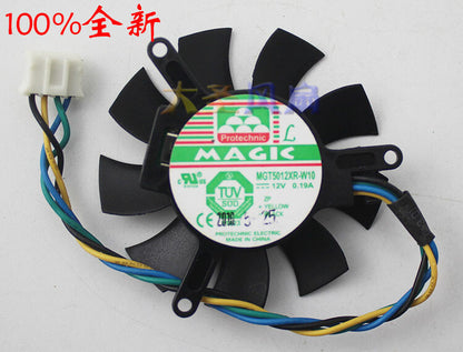 new 45mm MGT5012XR-W10 4Pin Fan For VGA Video Card nVIDIA ATI 39*39*39mm