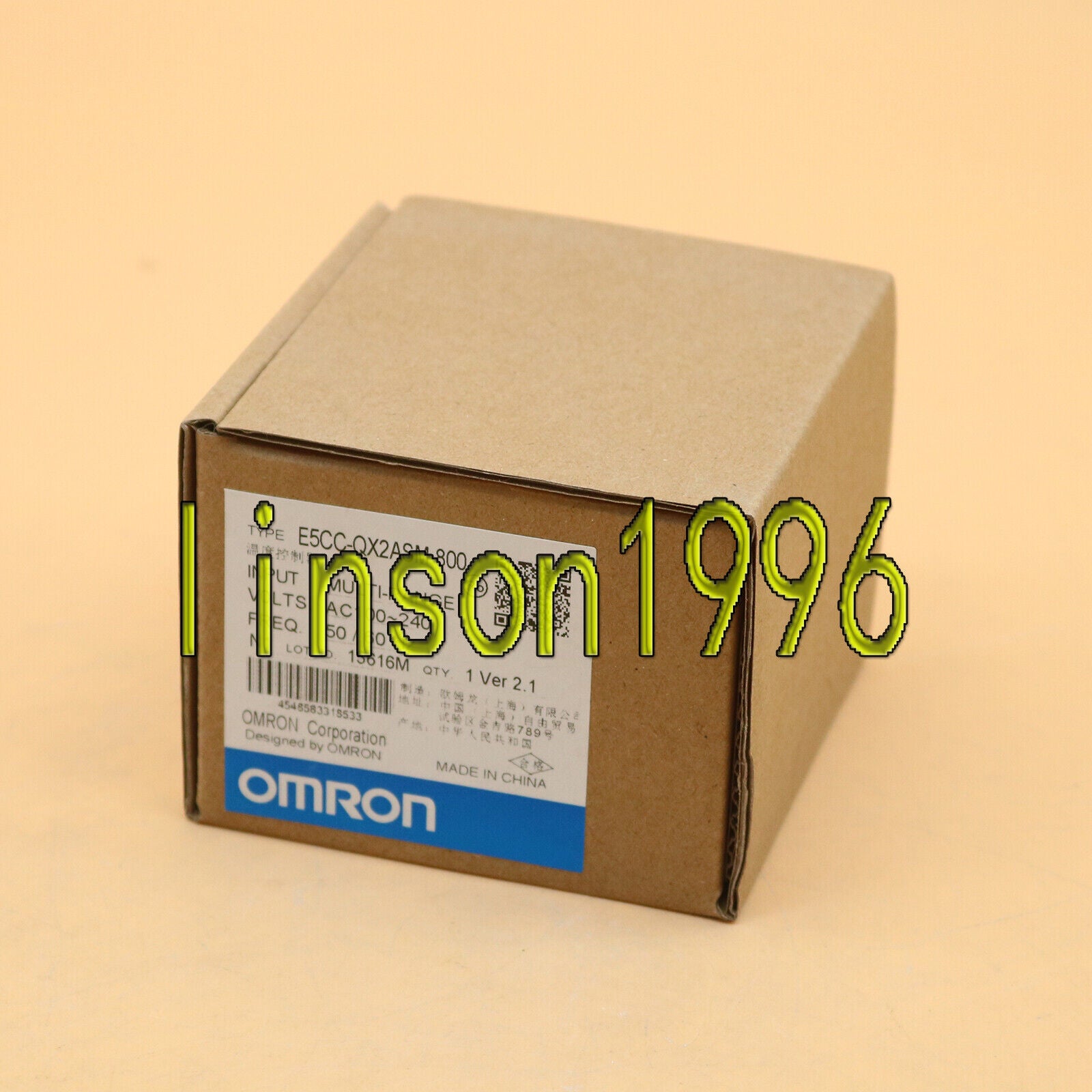Omron E5CC-QX2ASM-800 Temperature Controller 100-240VAC - OMRON