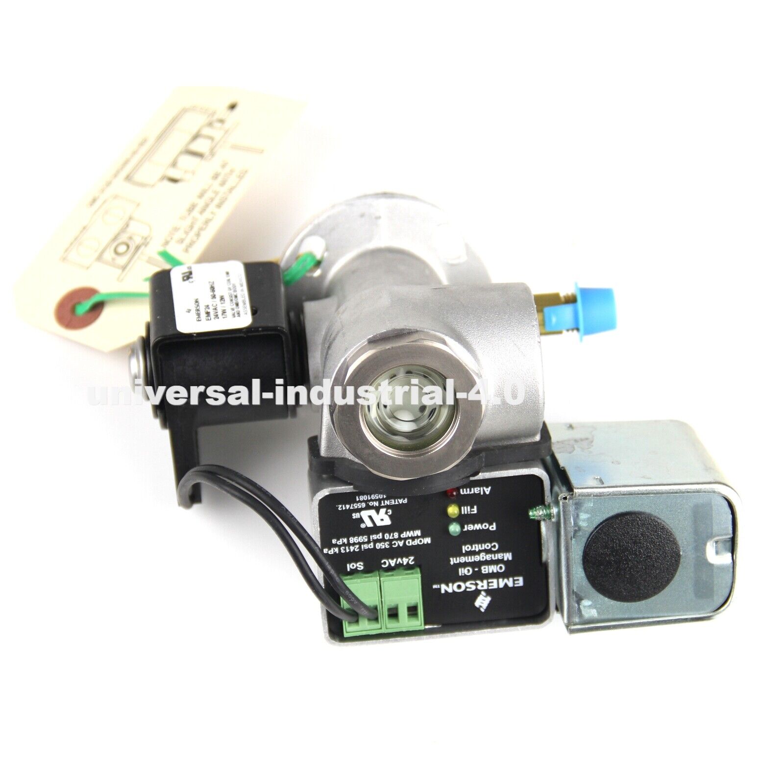 EMERSON OMB Series Oil Management Control - EMERSON