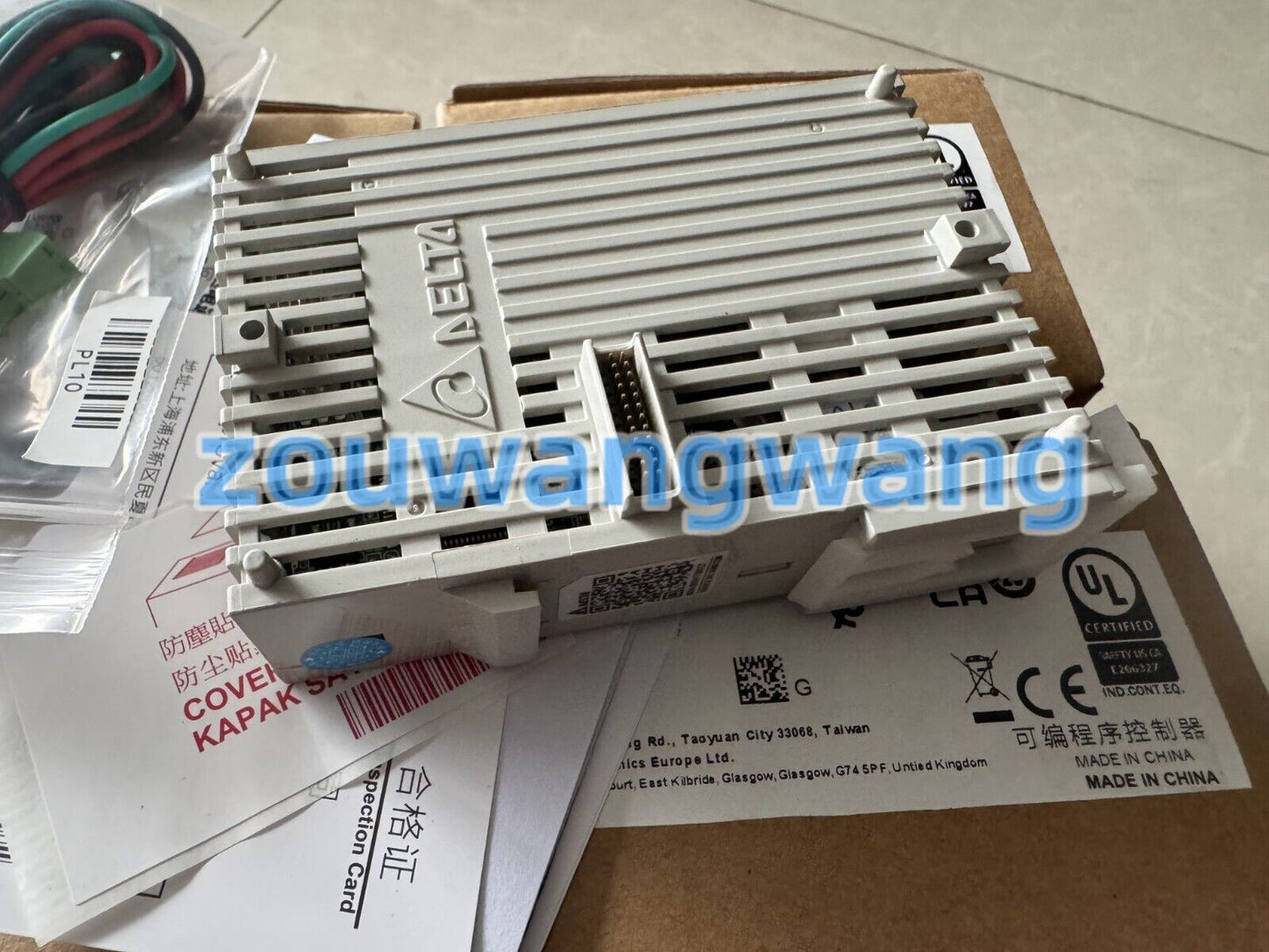 new DVP06XA-S Delta programmable controller PLC