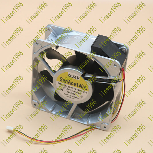 109L1424H5J04 cooling fan 24V 0.63A SANYO San Ace140L model Fast Delivery - SANYO