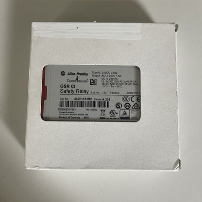 Guardmaster Safety Relay 440R-S13R2 - ALLEN-BRADLEY