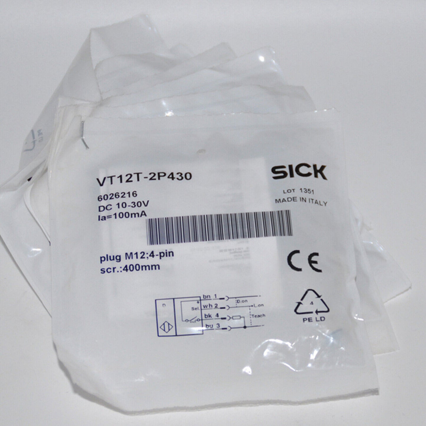 VT12T-2P430 Photoelectric Switch Sensor - SICK