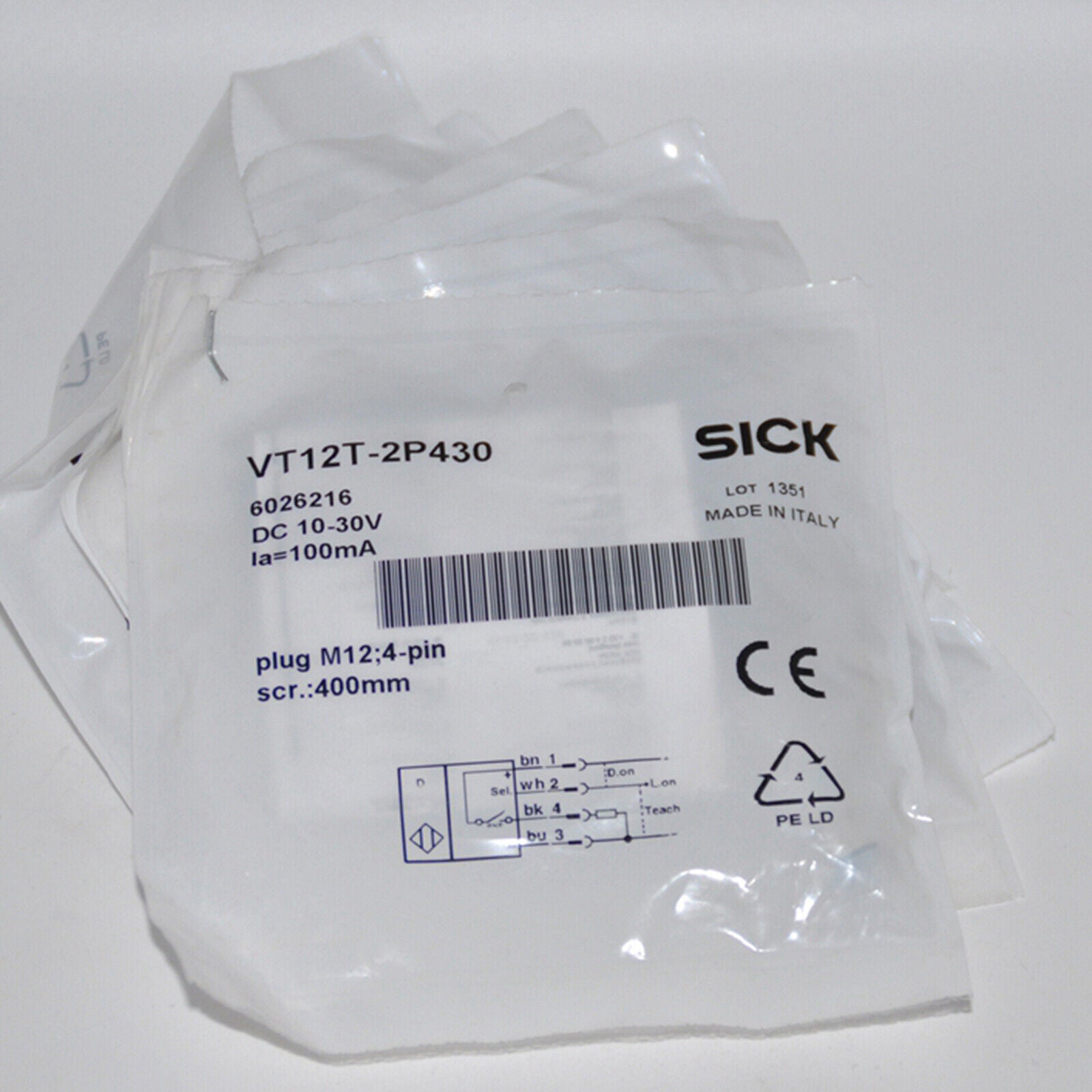 VT12T-2P430 Photoelectric Switch Sensor - SICK