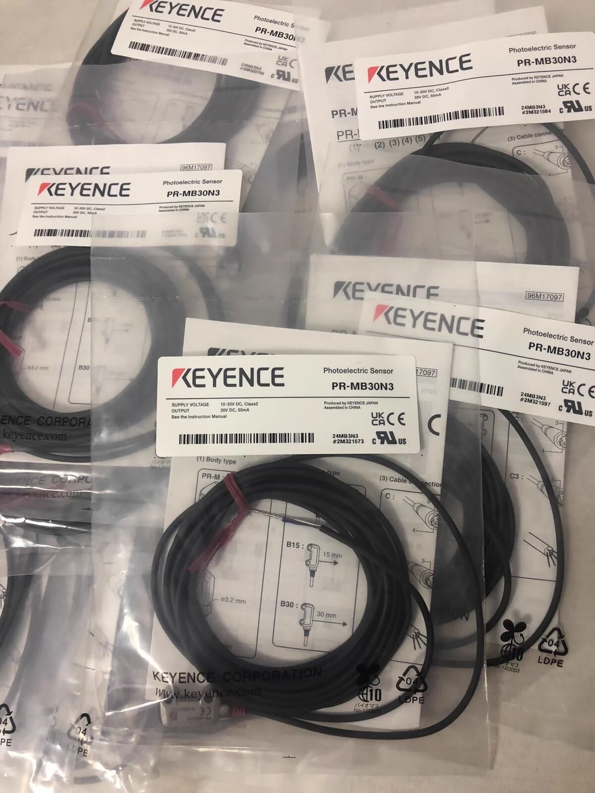 new 1pcs KEYENCE PR-MB30N3 - KEYENCE