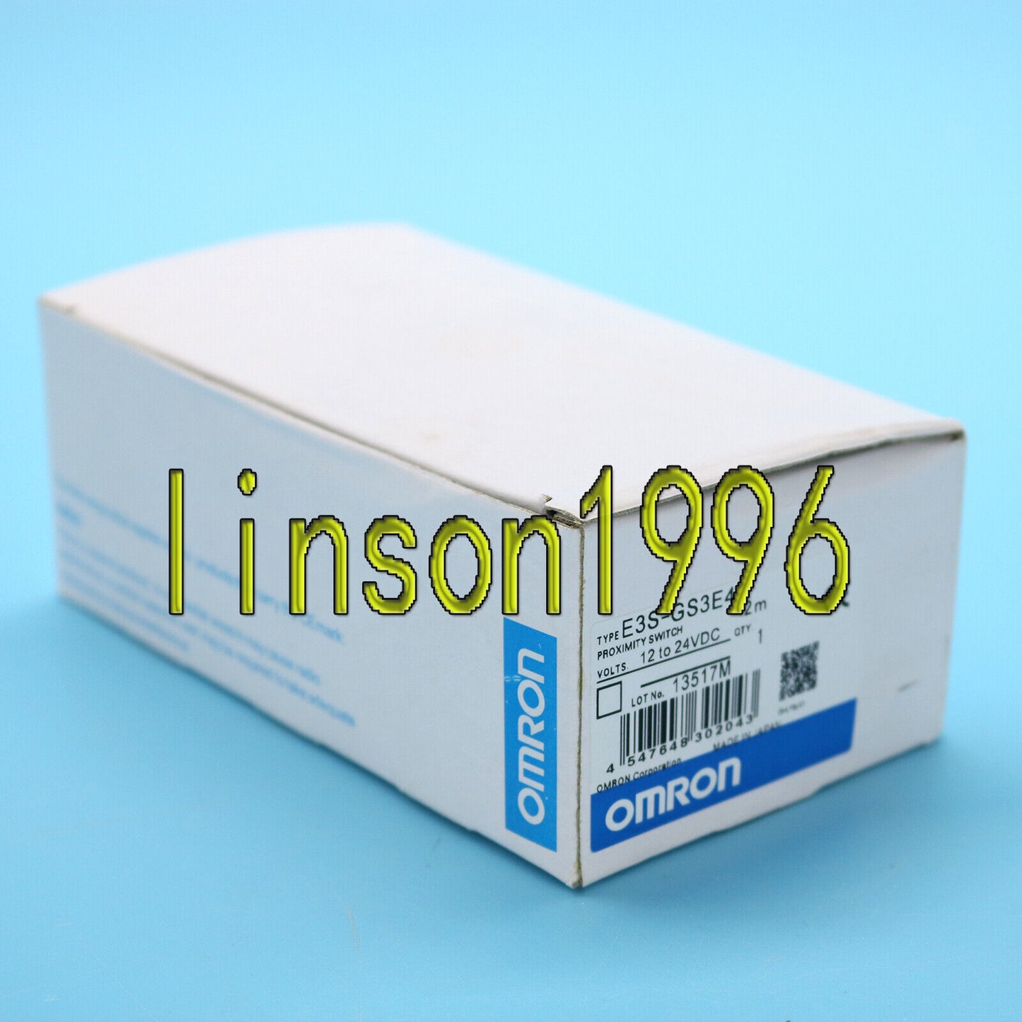 Omron Photoelectric Switch Sensor E3S-GS3E4 2M 12-24 VDC - OMRON