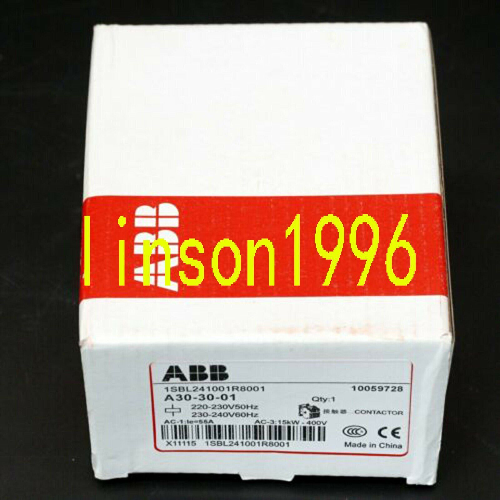 1PC ABB A30-30-01 AC220V - ABB