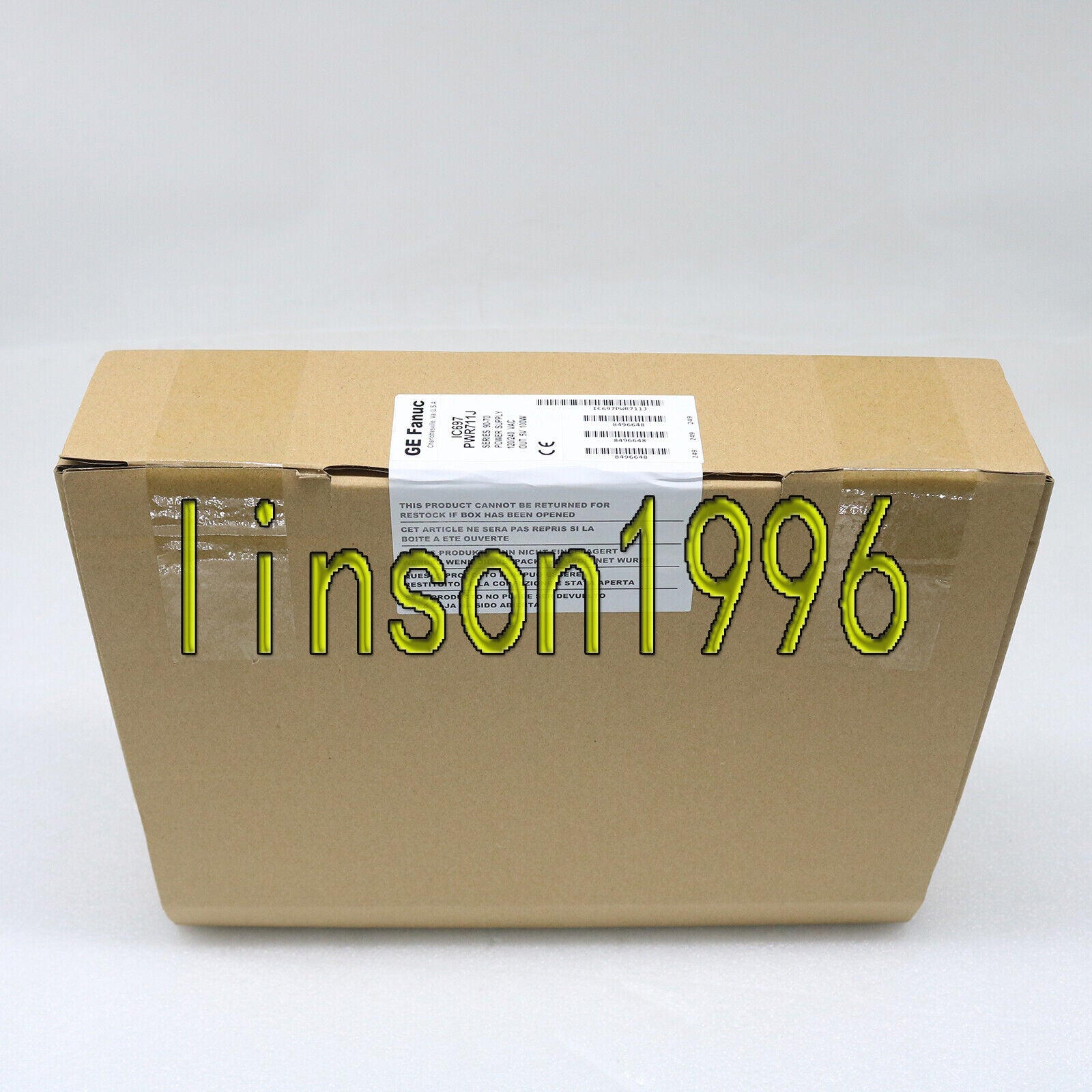 GE Fanuc IC697PWR711J Product Name - GE