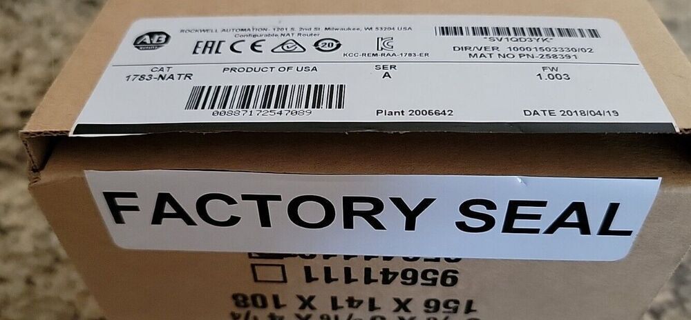 Allen-Bradley 1783-NATR Factory Sealed - ALLEN-BRADLEY
