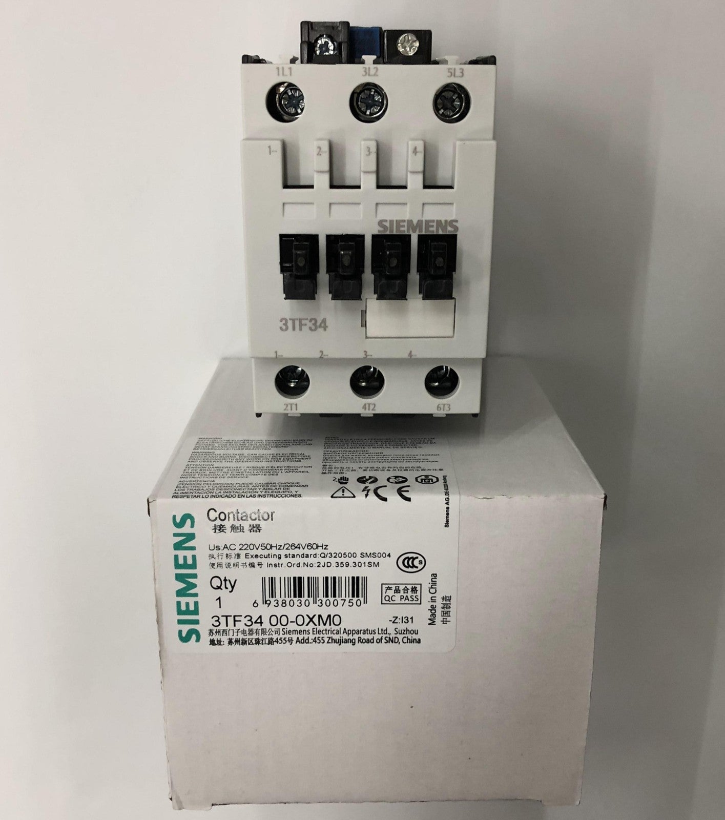 3TF3400-0X 24V 48V 110V 220V 380V 3TF34 AC contactor