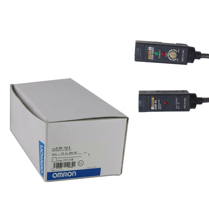Omron E3R-5E4 Photoelectric Switch Sensor 12-24 VDC - OMRON