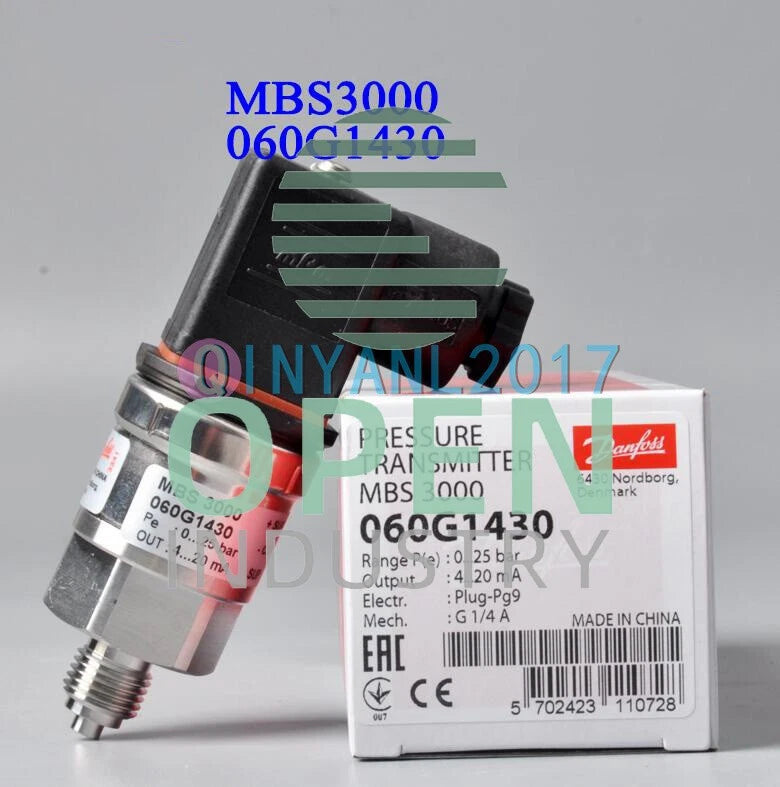 1PCS Danfoss Pressure Transmitter MBS 3000 060G1430