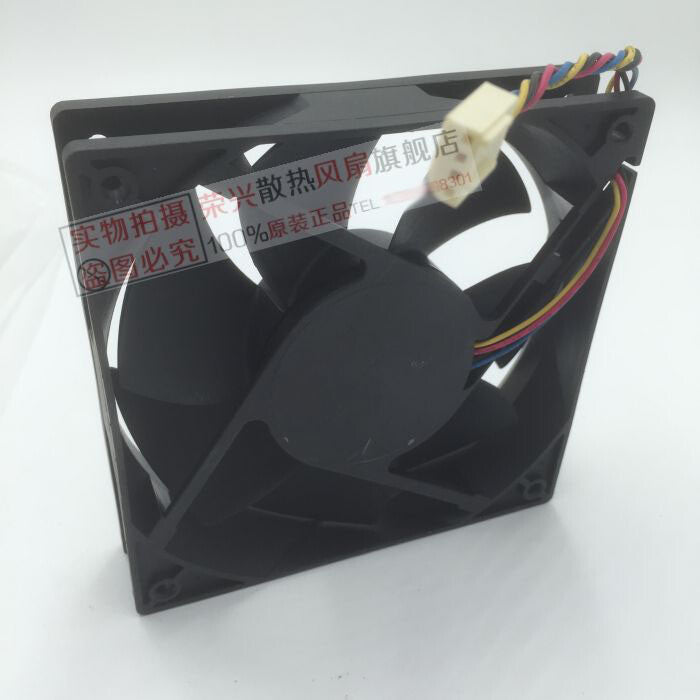 AVC DS12025B12L P059 12025 12V 0.30A 4-wire PWM temperature control CPU fan