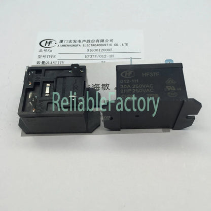 10PCS HF37F/012-1H 12VDC RELAYS HONGFA
