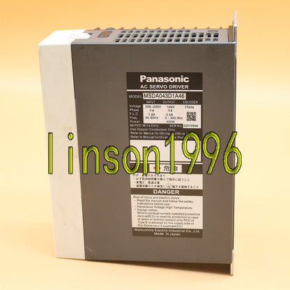 Panasonic MSDA043D1A46 servo drive - PANASONIC