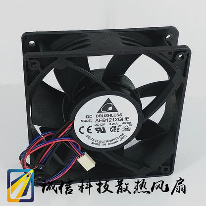 Delta AFB1212GHE 12038 12V 3.24A 120 * 120mm4-wire cooling fan