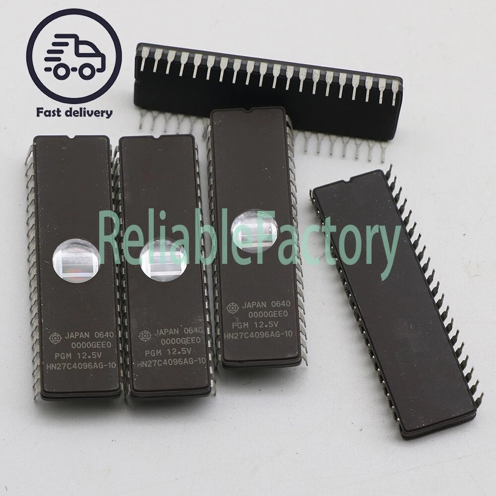 5PCS - HITACHI HN27C4096AG HN27C4096 27C4096 4Mbit UV EPROM CDIP40