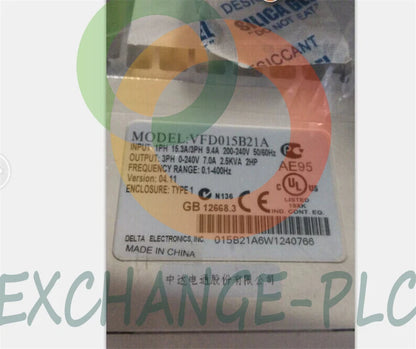 1PC Delta VFD015B21A Inverter 1.5KW 220V #su