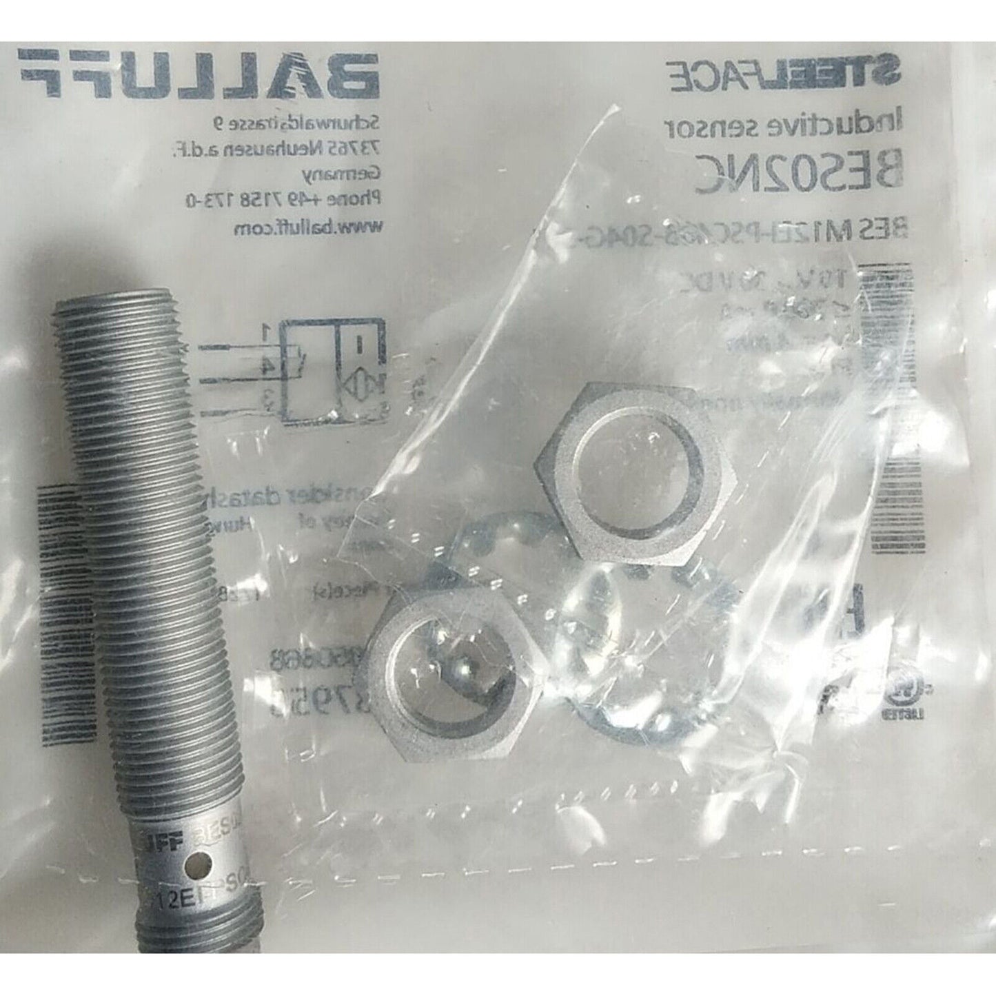 BALLUFF BES M12EI-PSC40B-S04G-S01 Proximity Switch - BALLUFF