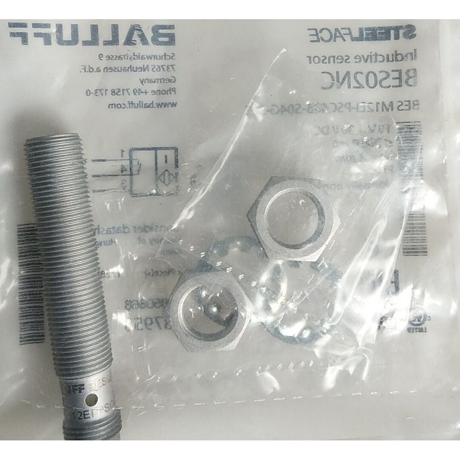 BALLUFF BES M12EI-PSC40B-S04G-S01 Proximity Switch - BALLUFF