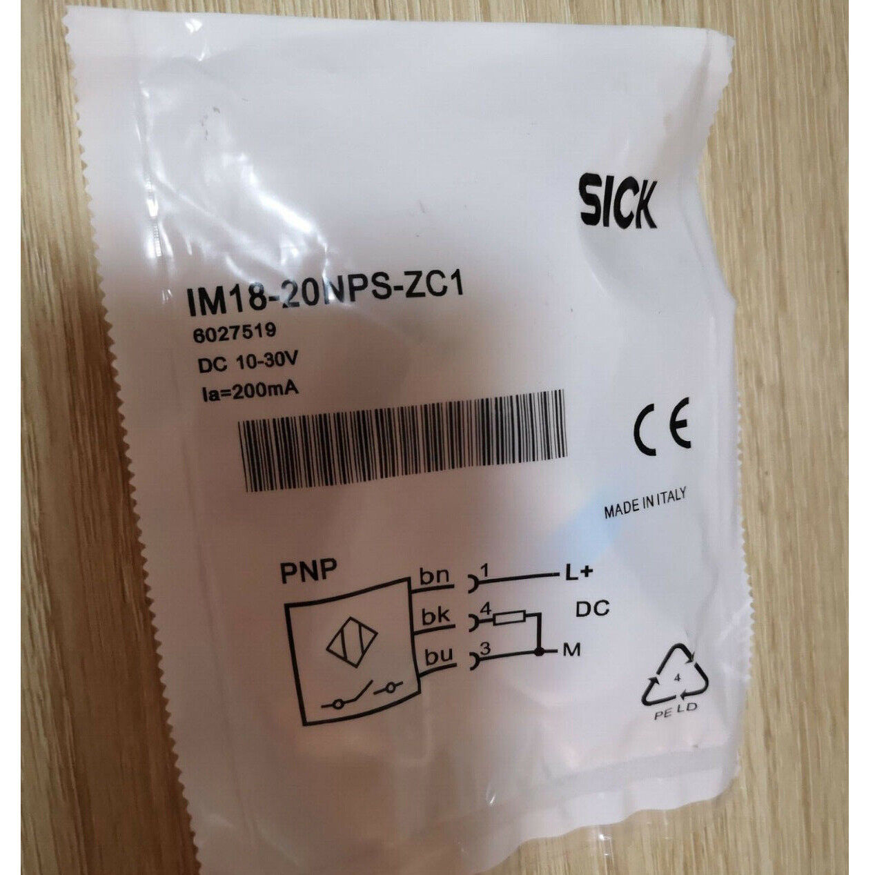 SICK Proximity Sensor IM18-20NPS-ZC1 Fast - SICK
