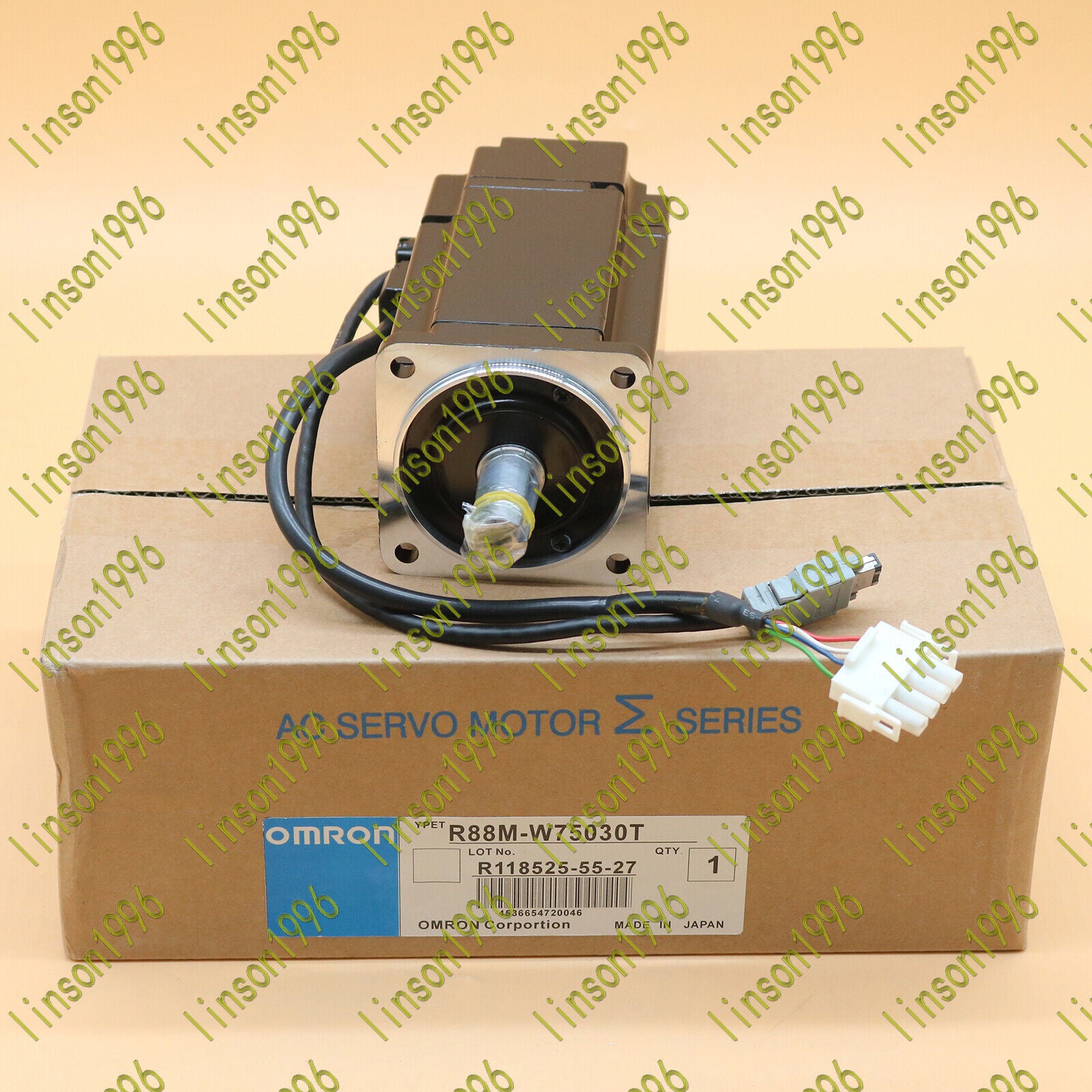 OMRON R88M-W75030T SERVOMOTOR - OMRON