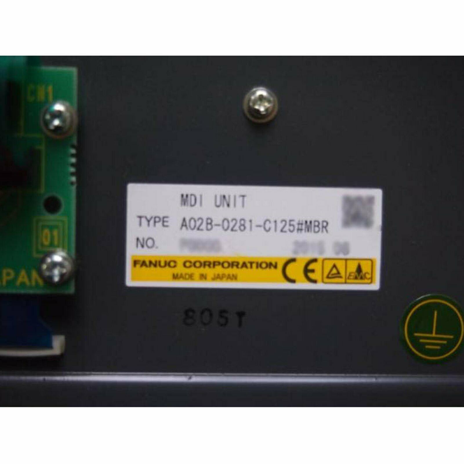 Used Fanuc A02B-0281-C125 MBR Operator Panel - FANUC