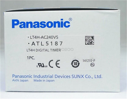 Panasonic LT4H Timer AT240V Built-in Timer 1Pcs Compact Design Timer with 240V AC Input - PANASONIC