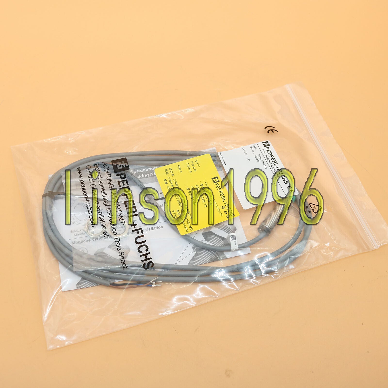 PepperL+Fuchs NJ4-12GM40-E2 Proximity Switch Fast Ship - PEPPERL+FUCHS