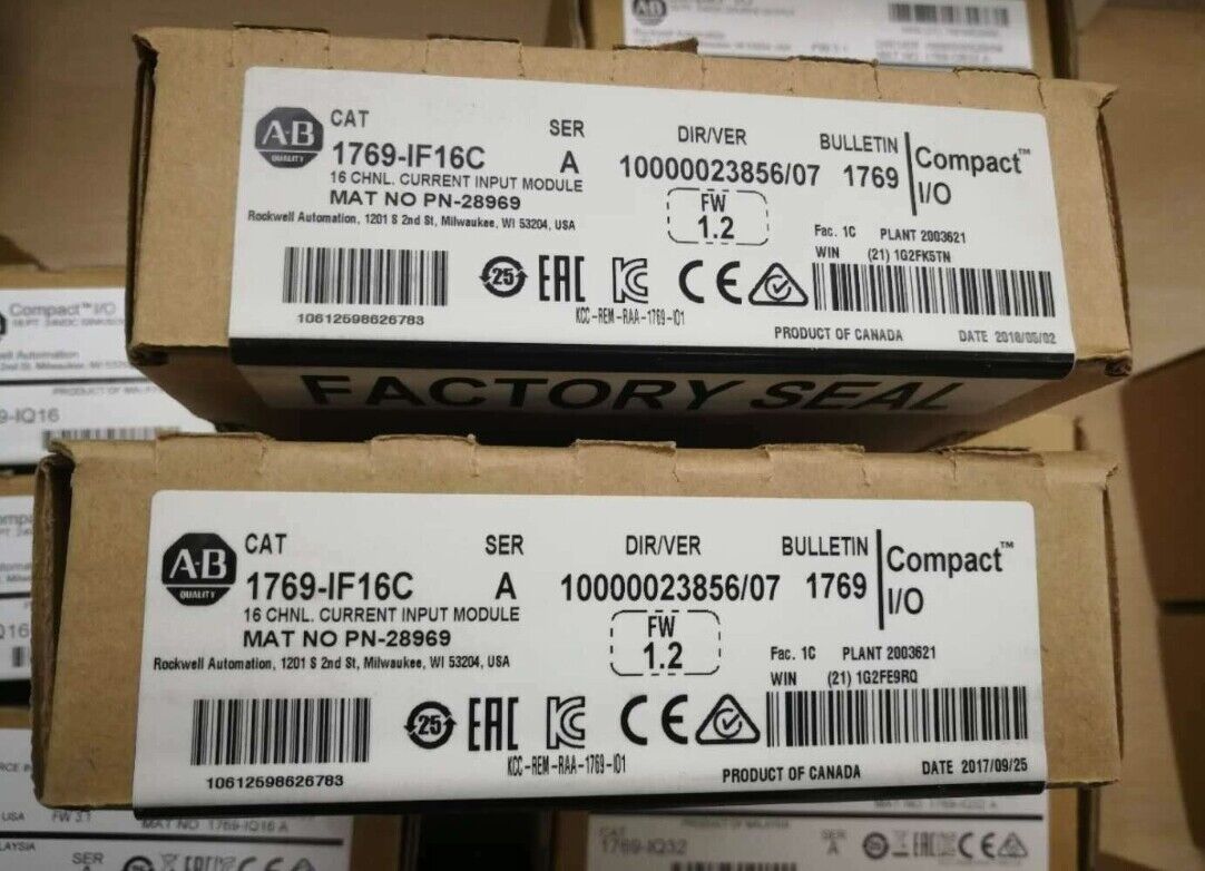 NEW Unopened 1769-IF16C CompactLogix 16 Pt Current Module - COMPACTLOGIX