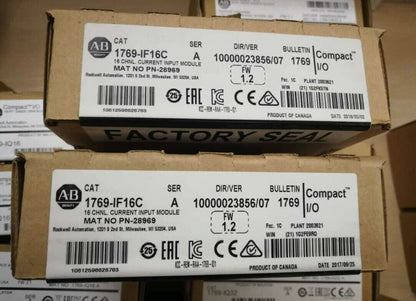 NEW Unopened 1769-IF16C CompactLogix 16 Pt Current Module - COMPACTLOGIX