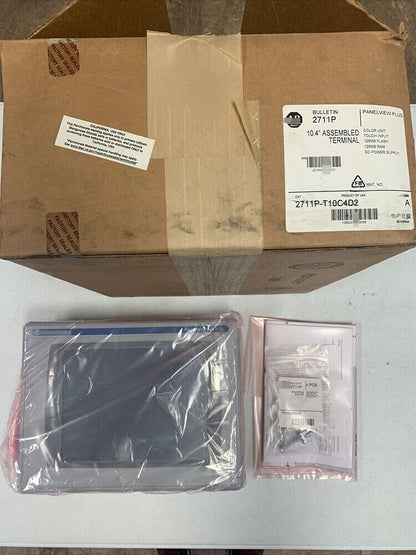 Panelview Plus 1000 Operator Interface Panel 2711P-T10C4D2 US - PANELVIEW