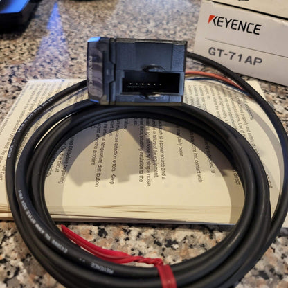 KEYENCE GT-71AP Amplifier DIN Rail Mount - KEYENCE