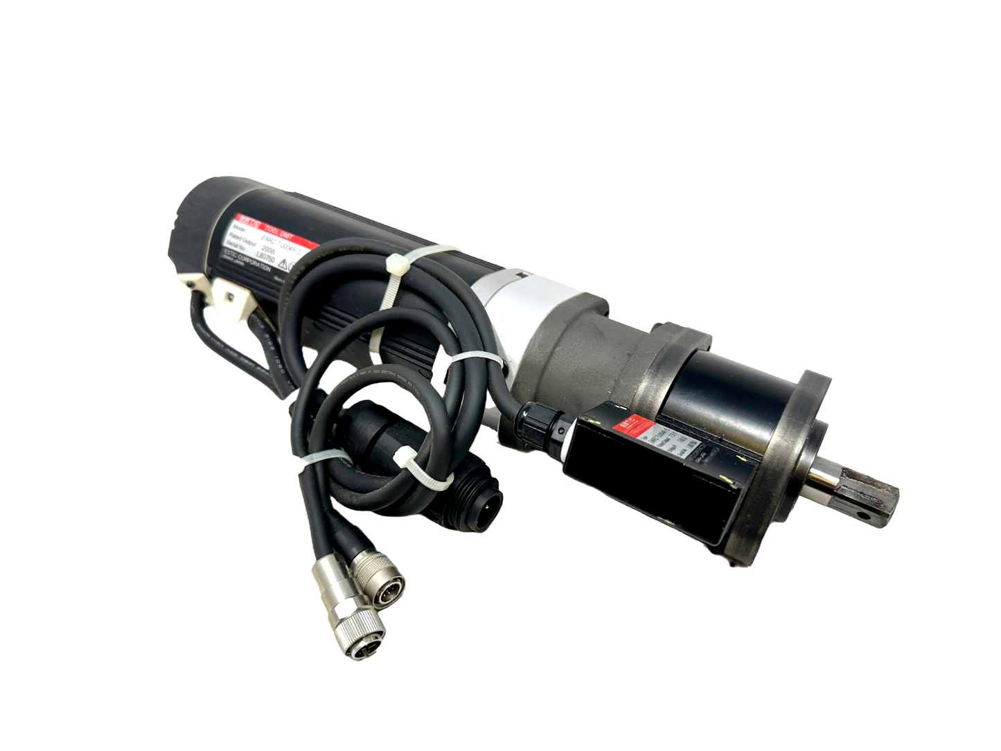 used Estic ENRZ-TU004R-S Transducerized Fixtured Nutrunner - ESTIC