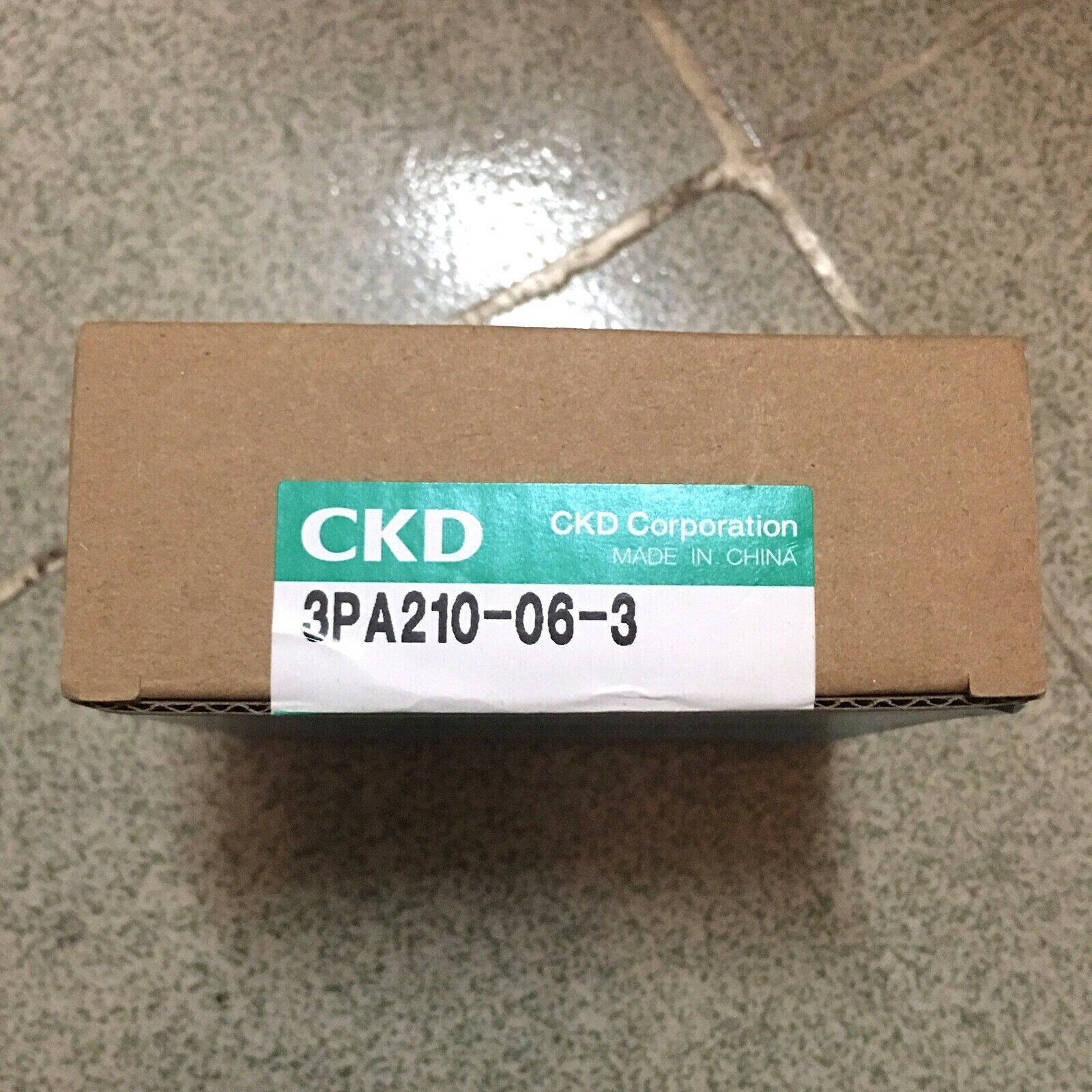 new 1PC  CKD 3PA210-06-3 solenoid valve