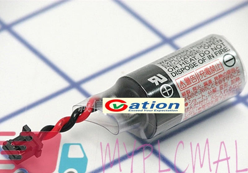 for 10PCS / for ER3V 3.6V PLC Battery With Plug