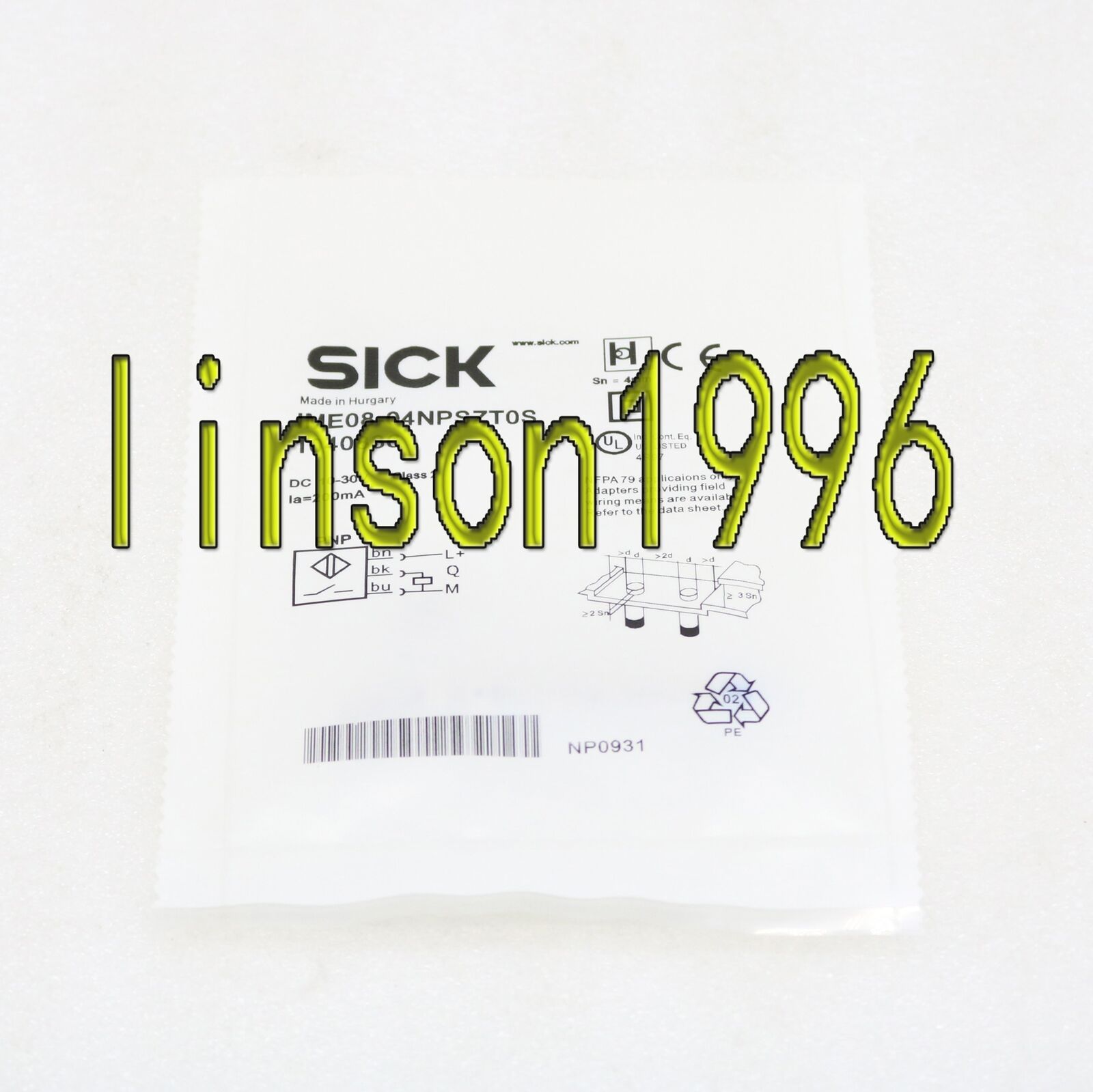 New ONE PACK SICK SENSOR IME08-04NPSZT0S - ONE PACK