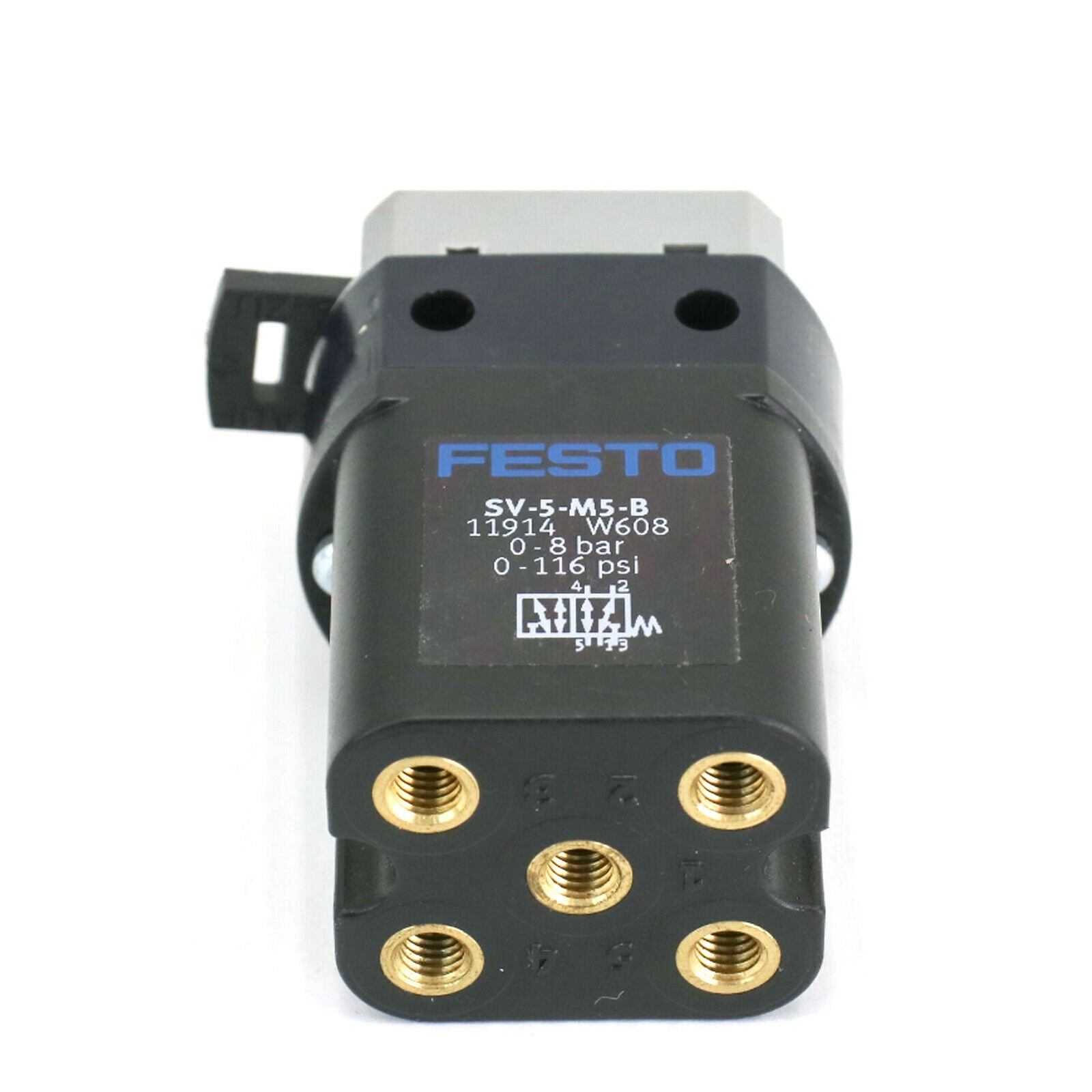 FESTO SV-5-M5-B Front Panel Control Valve - FESTO