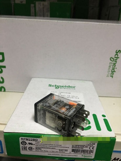 10PCS/1Box Schneider RPM22BD Miniature Relays 24VDC In Box