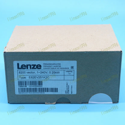 New One In Box E82EV251K2C LENZE Servo Inverter 1 Year - LENZE