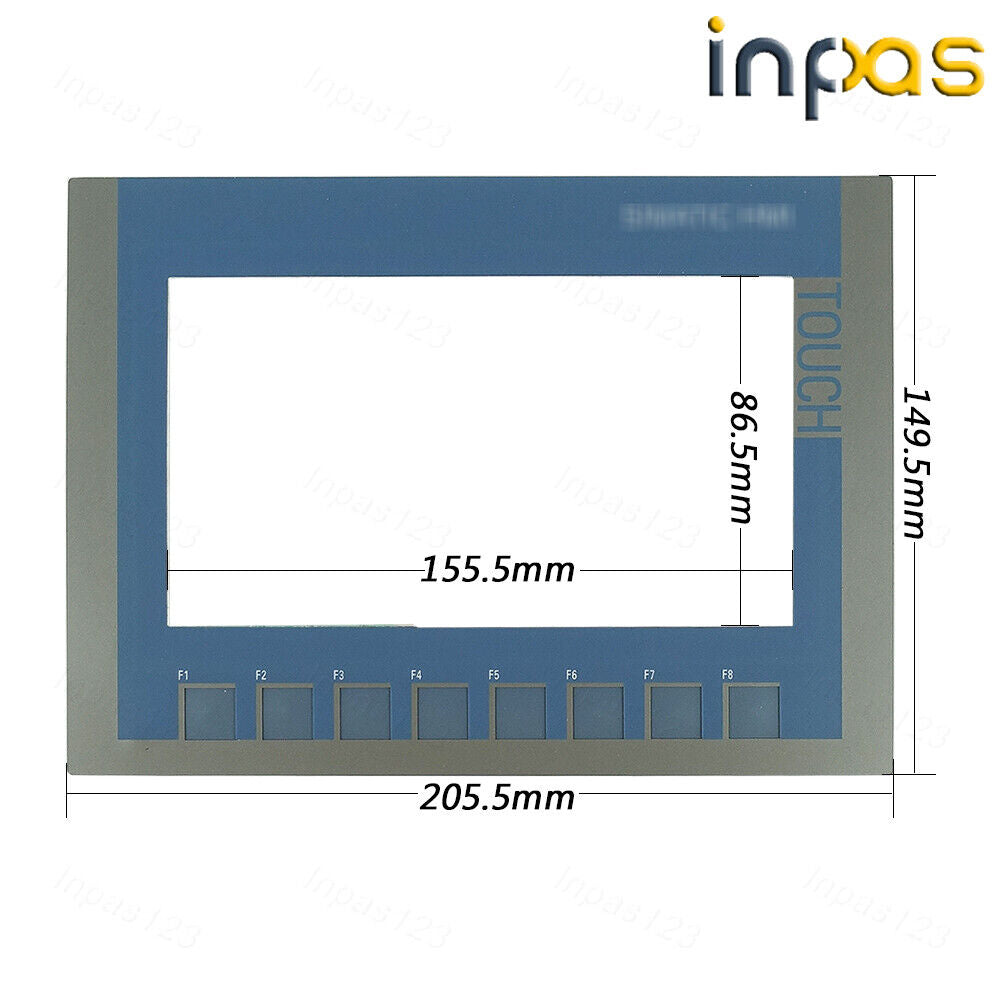 New For 6AV2 123-2GB03-0AX0 6AV2123-2GB03-0AX0 Touch Screen +Membrane keypad KTP700 Model: 6AV2123-2GB03-0AX0-KTP700 - KTP
