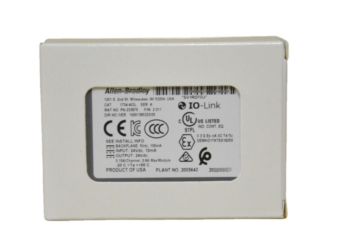 New 1734-4IOL Ser A Point 4-Ch IO-Link Module 1734-4IOL - KOEED